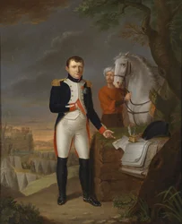 Napoleón en la noche después de la batalla de Ebelsberg, 3-4 de mayo de 1809